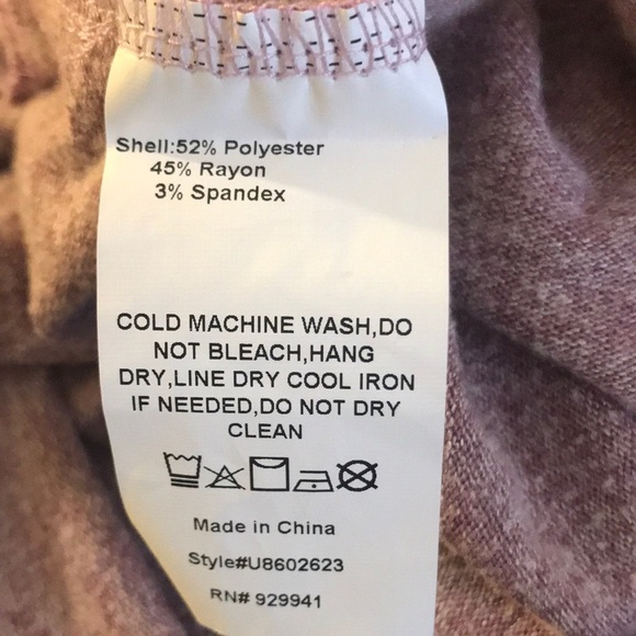 SIMPLE by Suzanne Betro Mauve Pocket Hi-Low Tunic - Picture 12 of 13